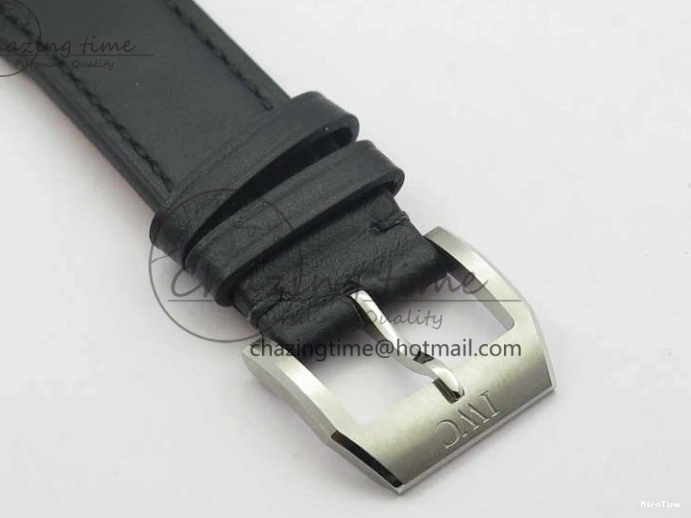 MIROTIME 0427 MARK XVIII IW327002 SS FKF 1:1 Best Edition White Dial On Black Leather Strap Affordable 7121